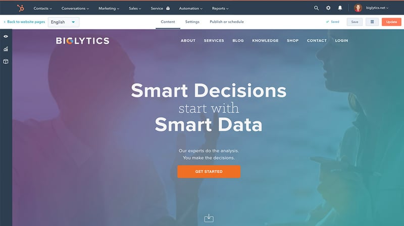 HubSpot CMS Professional & Enterprise